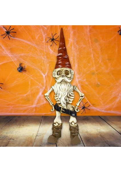 Iskelet Erkek ve Kadın Kırmızı Şapka Kafatası Canavar Kemik Reçine Süsler A (Yurt Dışından) modelleri