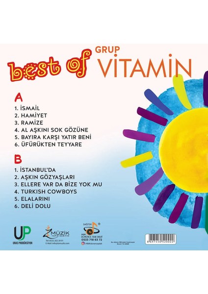 Grup Vitamin Plak Best Of Gökhan Semiz'in 25.yıl Anısına