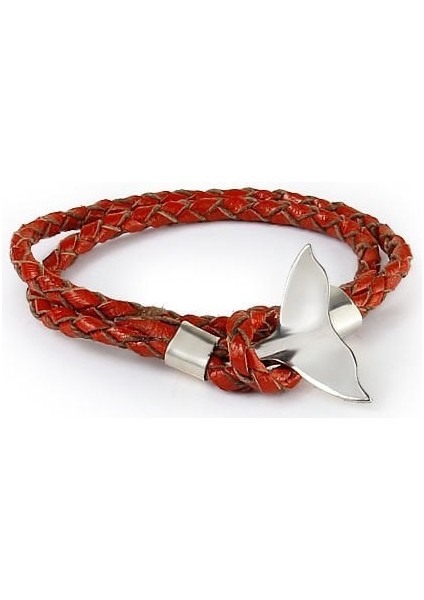 Deri Gümüş Erkek Bileklik 67169