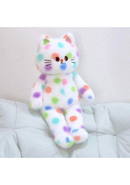 Yeni Puantiyeli Kedi Sevimli Yastık Yastık Sevgiliye Kedi Peluş Bebek (Yurt Dışından) fiyatları