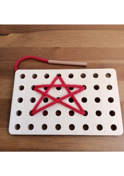 İp Geçir Kendi Şeklini Yap Montessori Oyunu fiyatları