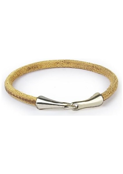 Deri Gümüş Erkek Bileklik 67151