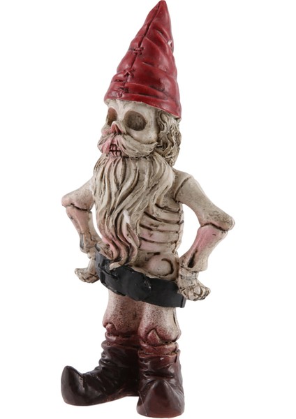 Iskelet Erkek ve Kadın Kırmızı Şapka Kafatası Canavar Kemik Reçine Süsler B (Yurt Dışından) fiyatları