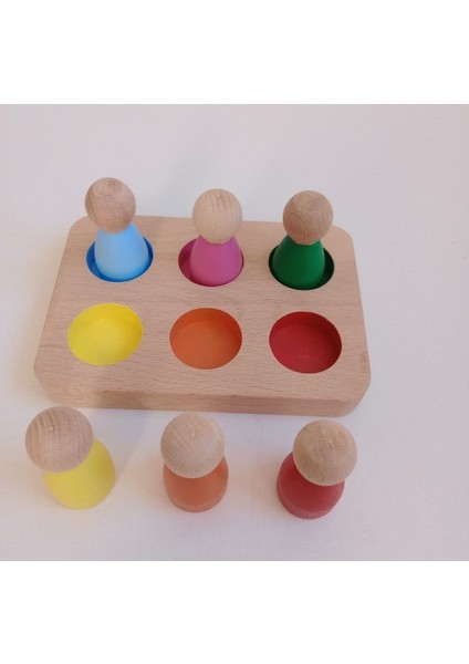 Peg Bebek ve Tabla Eşleştirme 6 Lı Insan Figürleri (Waldorf) fiyatları