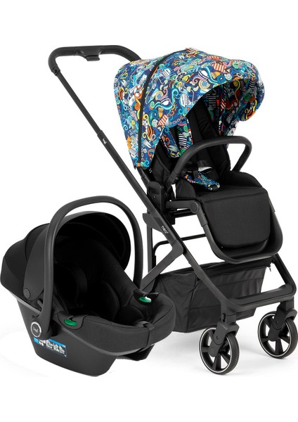 Neo 2 Travel Sistem Bebek Arabası Multicolor