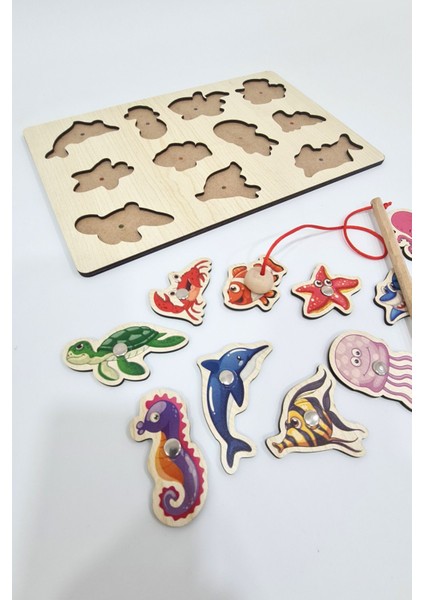 Ahşap Balık Tutma Oyunu fiyatları