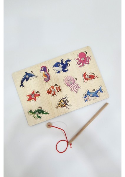 Ahşap Balık Tutma Oyunu fırsatları