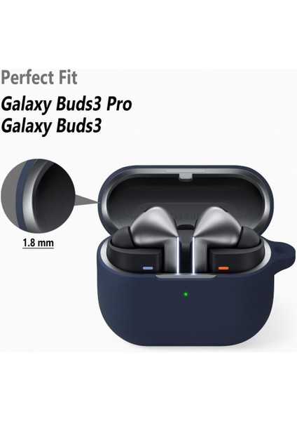 Samsung Galaxy Buds 3 / 3 Pro Kılıf Standart Yumuşak Silikon Kılıf