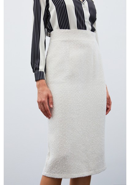 Midi Boy Tüvit Etek - Taş indirimleri