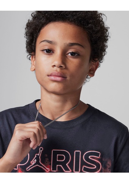 Nıke Jordan Lıghtıng Psg Ss Tee Erkek Çocuk Tişört modelleri