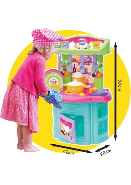 Şefin Mutfak Evcilik Chef Aşcılık Oyuncak Seti Minikleri Çok Mutlu Edicek Set fiyatları
