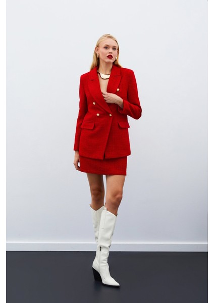 Mini Boy Tüvit Etek - Kırmızı fırsatları