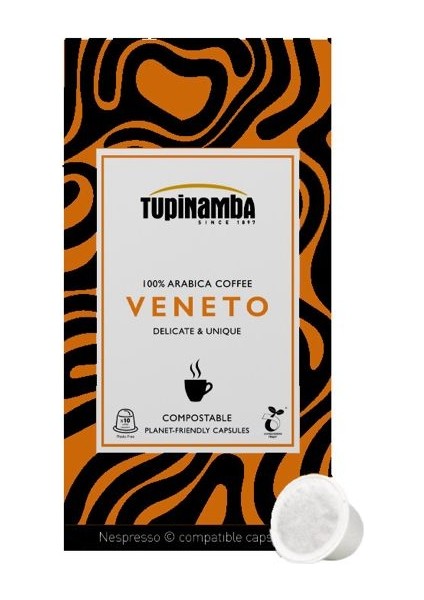 Veneto Kapsül Kahve (X10 Adet - Compostable - Nespresso Makineleri ile Uyumlu)