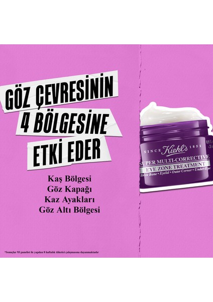 Super Multi Corrective Antiaging Göz Kremi - Koyu Halka Karşıtı Bakım 14 ml