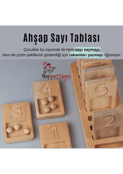 Ahşap Sayı Tablası modelleri