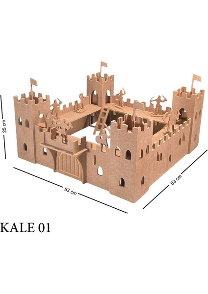 Özka Ortaçağ Kale modelleri