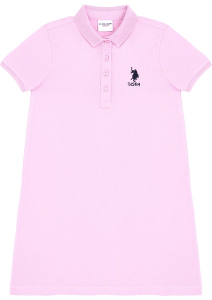 U.s. Polo Assn. Kız Çocuk Pembe Elbise (Örme) 50288076-VR041