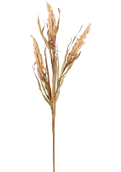 Yapay Bitki Sorgum Krem 63 cm .