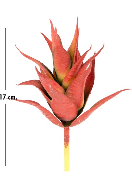 Yapay Kaktüs Sukulent Kırmızı 17 cm fırsatları