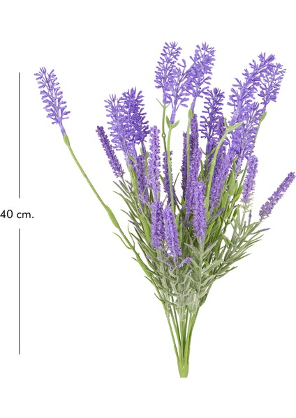 Yapay Bitki Lavanta Koyu Mor 40 cm . fırsatları