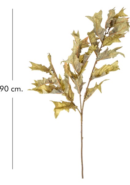 Yapay Bitki Çınar Dalı Gerçek Dokulu Yeşil 90 cm . modelleri