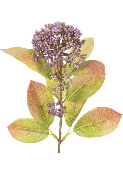 Yapay Bitki Simüle Berry Dal Mor 52 cm .