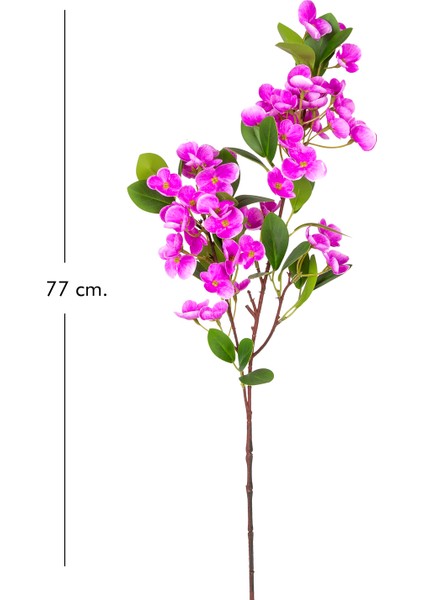Yapay Islak Dokulu Sütleğen Çiçek Mor 77 cm . fırsatları