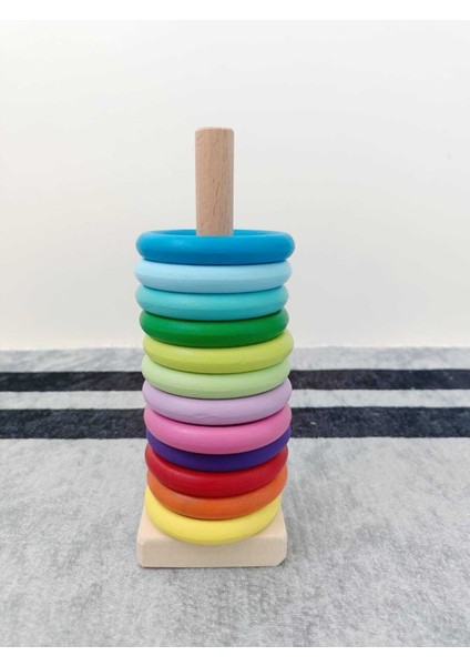 Montessori Eşleştirme Topları & Halka Seti Masif Ahşap Oyunu indirimleri