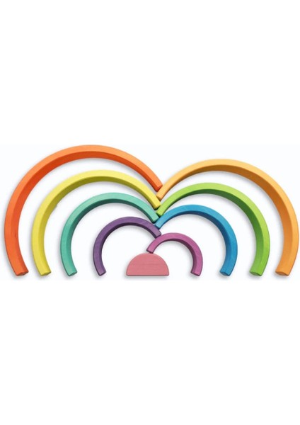Waldorf 9 Parça Gökkuşağı- Montessori fiyatları