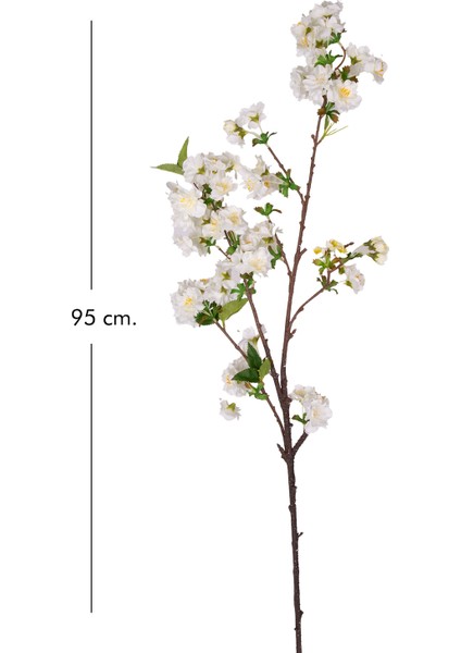 Yapay Çiçek Sakura Dalı Beyaz 95 cm . fırsatları