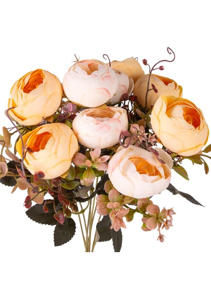 Yapay Çiçek Şakayık Demet 9 Dal Somon-Pembe 42 Cm. fiyatları
