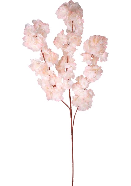 Yapay Çiçek Bahar Dalı Krem-Pembe 95 Cm.