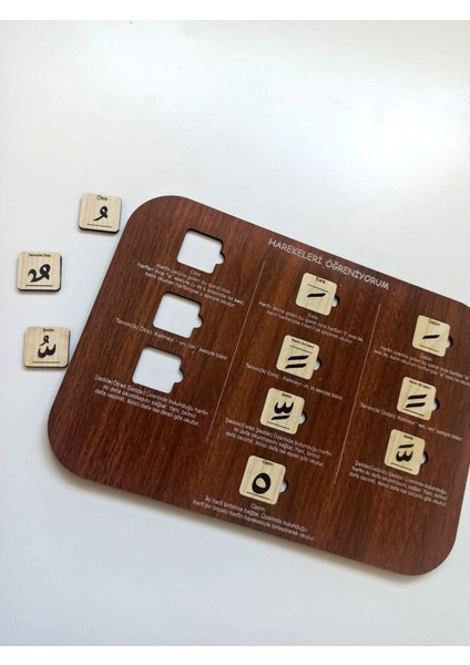 Ahşap Elif-Ba Öğreniyorum Puzzle 4'lü Eğitim Seti fırsatları
