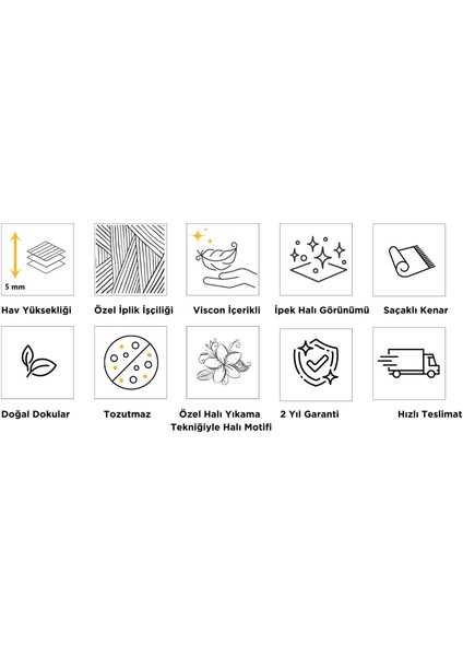 Bella 06470a Lacivert Bej Bohem Retro Tarz Ipek Halı indirimleri