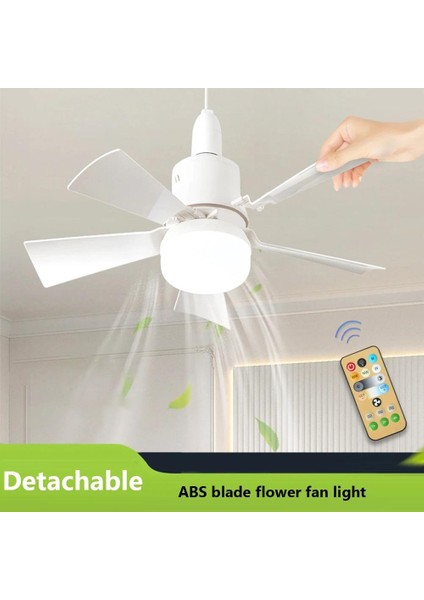 62 Watt 3 Farklı Renk Modlu Dimlenebilir Cata Lodos Kumandalı Fan LED Ampul