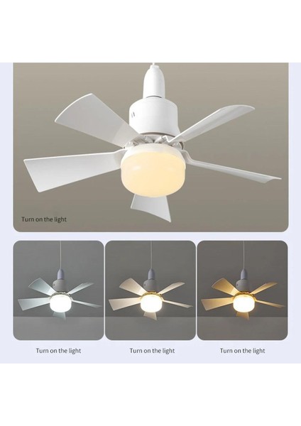 82 Watt 3 Farklı Renk Modlu Dimlenebilir Cata Karayel Kumandalı Fan LED Ampul