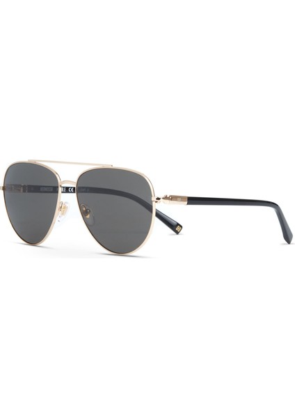 Burcu Esmersoy x Hermossa Hm 1667 C1 Pilot Altın - Siyah Kadın Güneş Gözlüğü