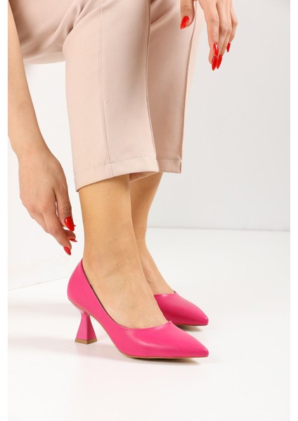 Kadın Topuklu Ayakkabı Şampanya Stiletto fiyatları