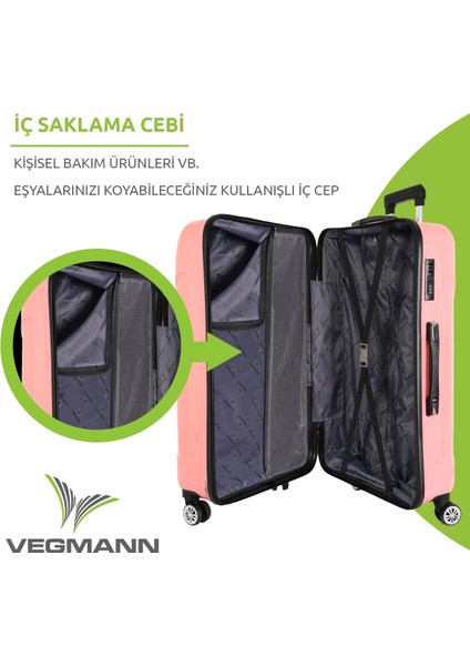 Vela Pembe 2'li Valiz Seti Orta Boy ,kabin Boy fırsatları
