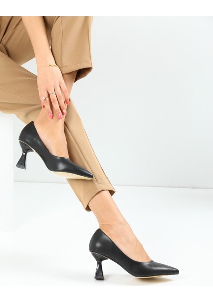 Kadın Topuklu Ayakkabı Şampanya Stiletto