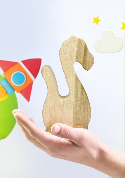 Ahşap Oyuncak Ejderha