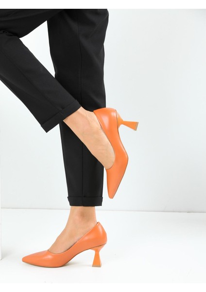 Kadın Topuklu Ayakkabı Şampanya Stiletto fiyatları