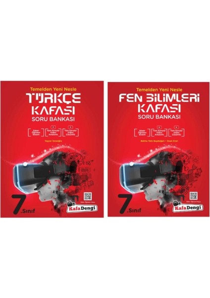 7. Sınıf Türkçe + Fen Bilimleri Kafası Soru Bankası