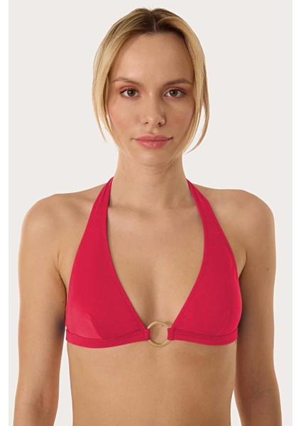 63568 Kırmızı Bikini Üstü