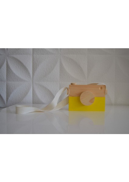 Ahşap Fotoğraf Makinesi - Oyuncak