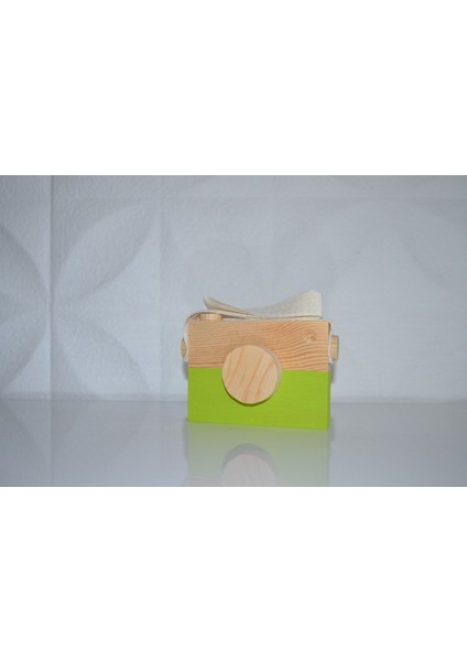 Ahşap Fotoğraf Makinesi - Oyuncak