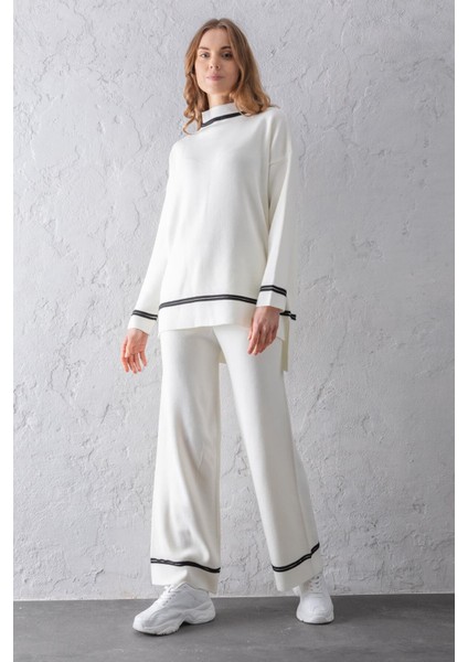 Yarım Balıkcı Alt Üst Triko Takım 23419