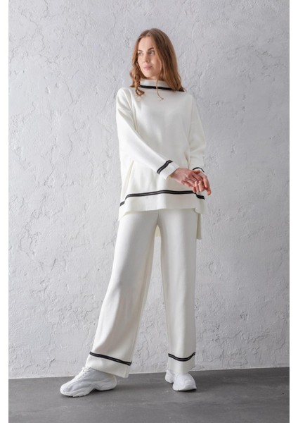 Yarım Balıkcı Alt Üst Triko Takım 23419 fiyatları