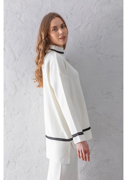 Yarım Balıkcı Alt Üst Triko Takım 23419 modelleri