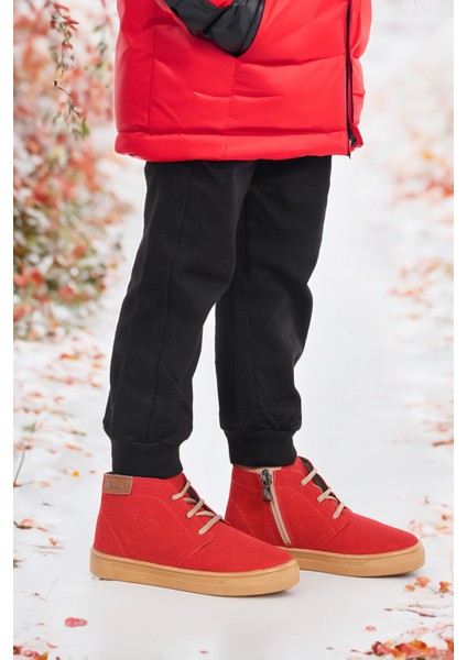 Homer Fermuarlı Kız Çocuk Günlük Bot Ayakkabı